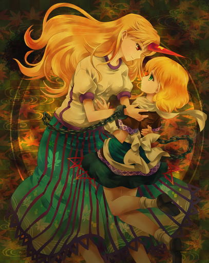 Touhou Project 08: Imperishable Night - Best Art of Touhou. Part III [Shoujo-Ai]